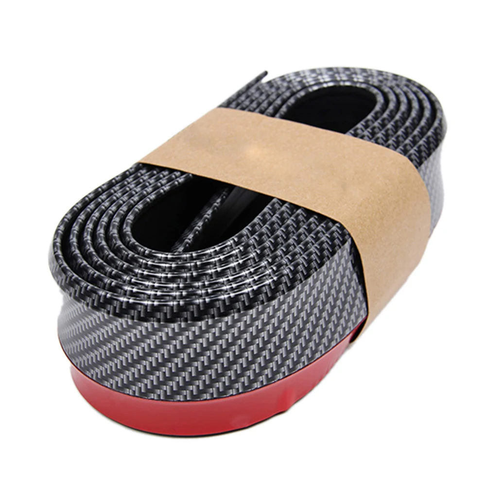 Авто аксессуары автомобильный карбоновый передний бампер для губ разветвитель