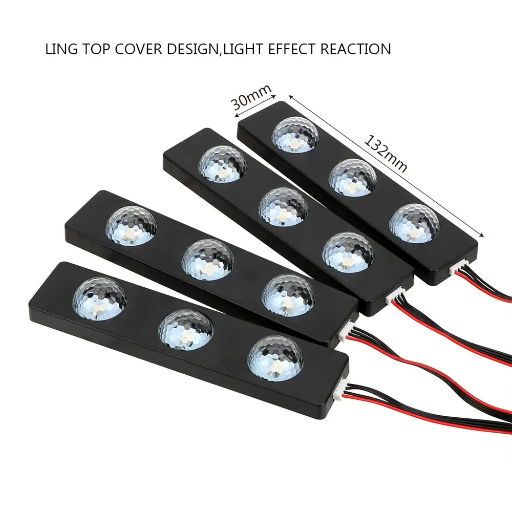 Цветная (RGB) музыкальным ритмом Автоматическая интерьерная лампа контроллер