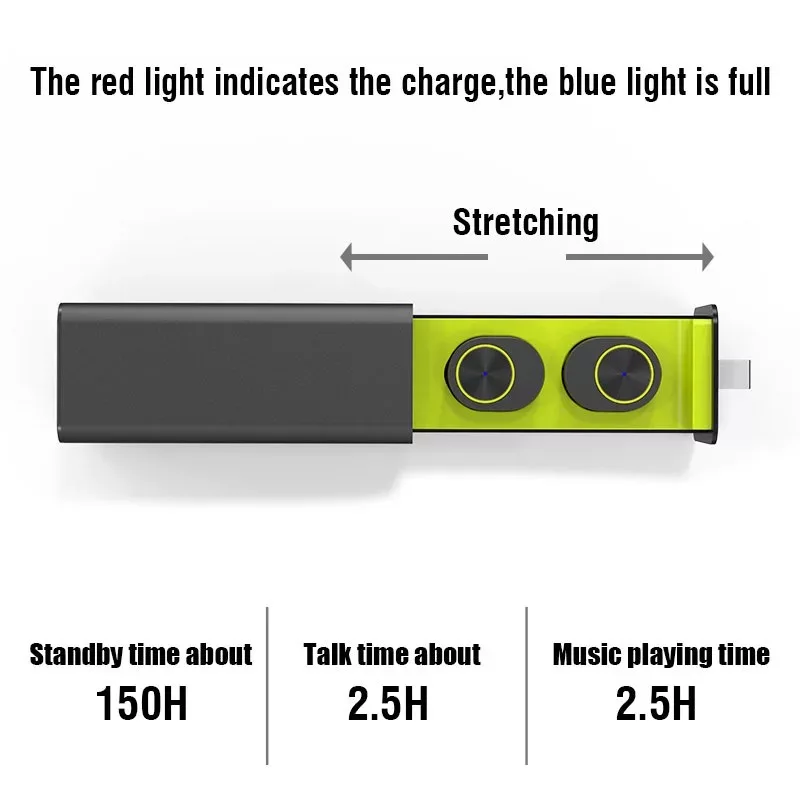 Bluetooth гарнитура TWS с шумоподавлением 5 0 микрофоном|Наушники и гарнитуры| |