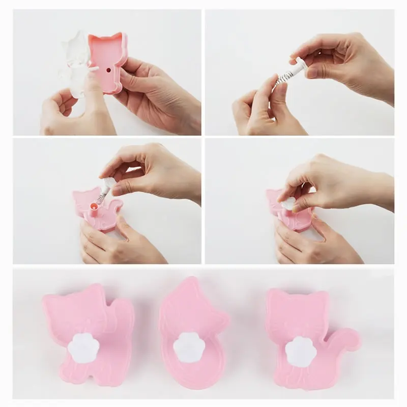 3 шт. котенка формы для печенья Fondant (сахарная) резец прессформы украшение торта
