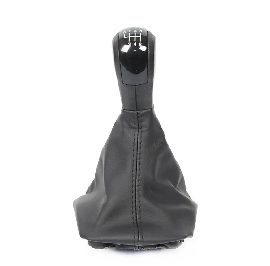 Черный для Skoda Octavia 2 A5 2004 2005 2006 2007 2008 2009 2010 Новый 5 скоростей 6 Ручка Переключения