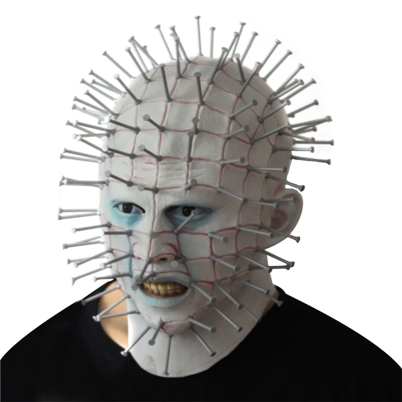 Hellraiser латексные маски унисекс фильм косплей аниме костюм ужасного призрака