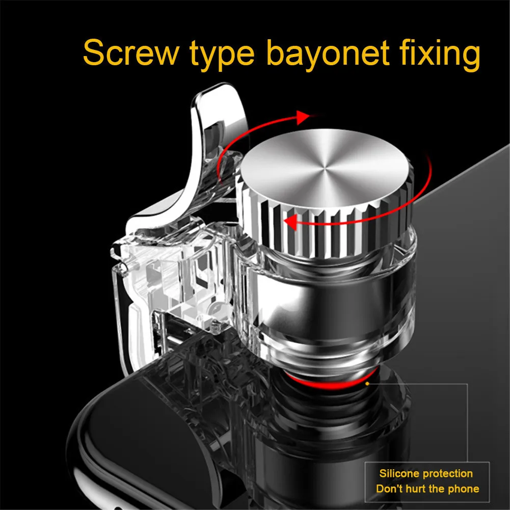 Мобильный телефон с кнопками для стрельбы металлический игровой курок-шутер