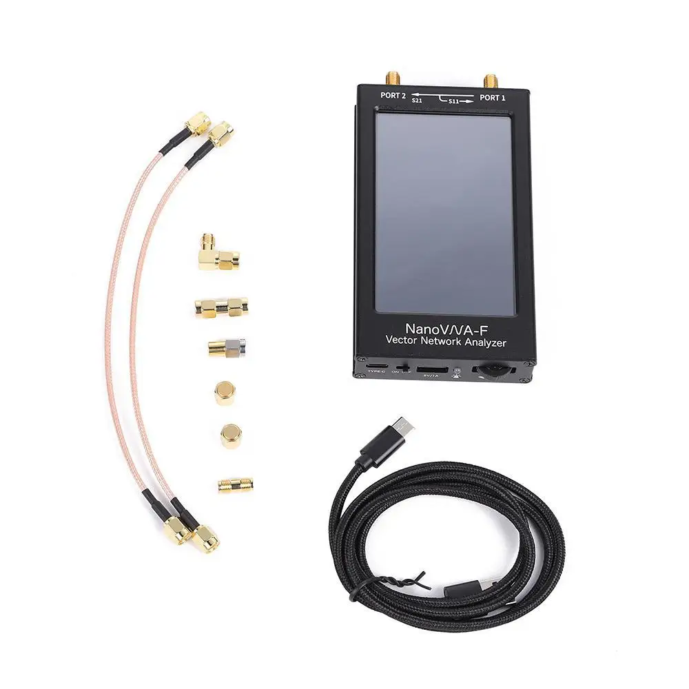 Векторный анализатор сети с ЖК-дисплеем 4 3 дюйма для Анализатора антенны NanoVNA-F HF