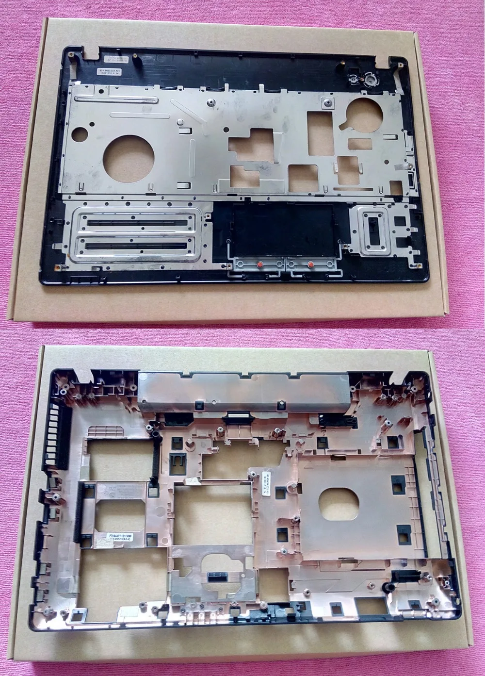Новая Оригинальная Нижняя крышка и Упор для рук Lenovo G580 G585 верхняя с подставкой