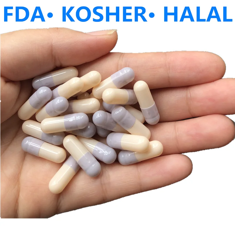 1000 шт. пустая твердая капсула 00 #0 #1 # фармацевтические прозрачные пустые