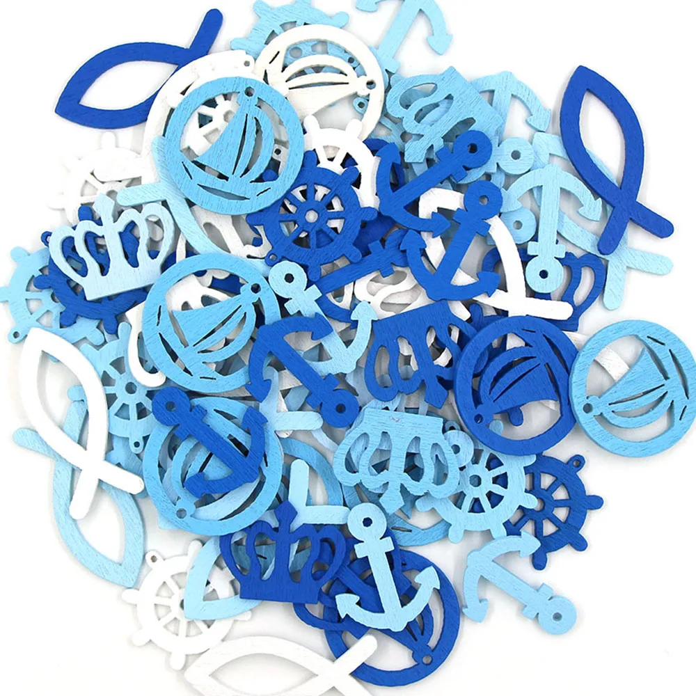 50 шт. декоративные деревянные пуговицы для одежды | Дом и сад