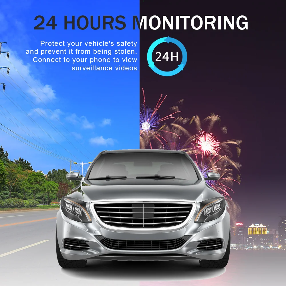 1080P WI FI Автомобильный видеорегистратор Даш Cam автомобильная видео Авто