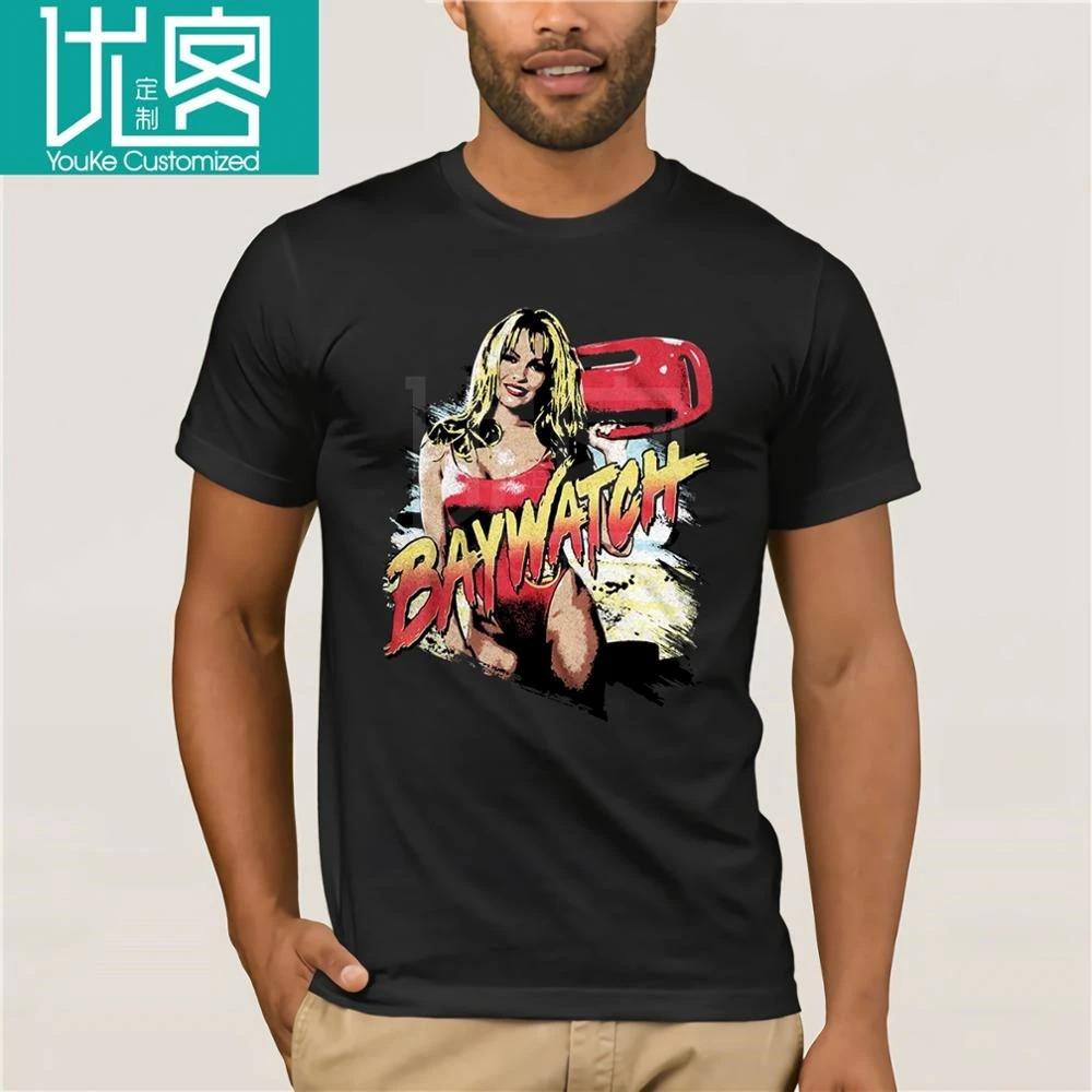 Футболка Baywatch 90's Drama Beach Patrol Lifeguard Ретро Pamela Anderson футболка для взрослых|Мужские