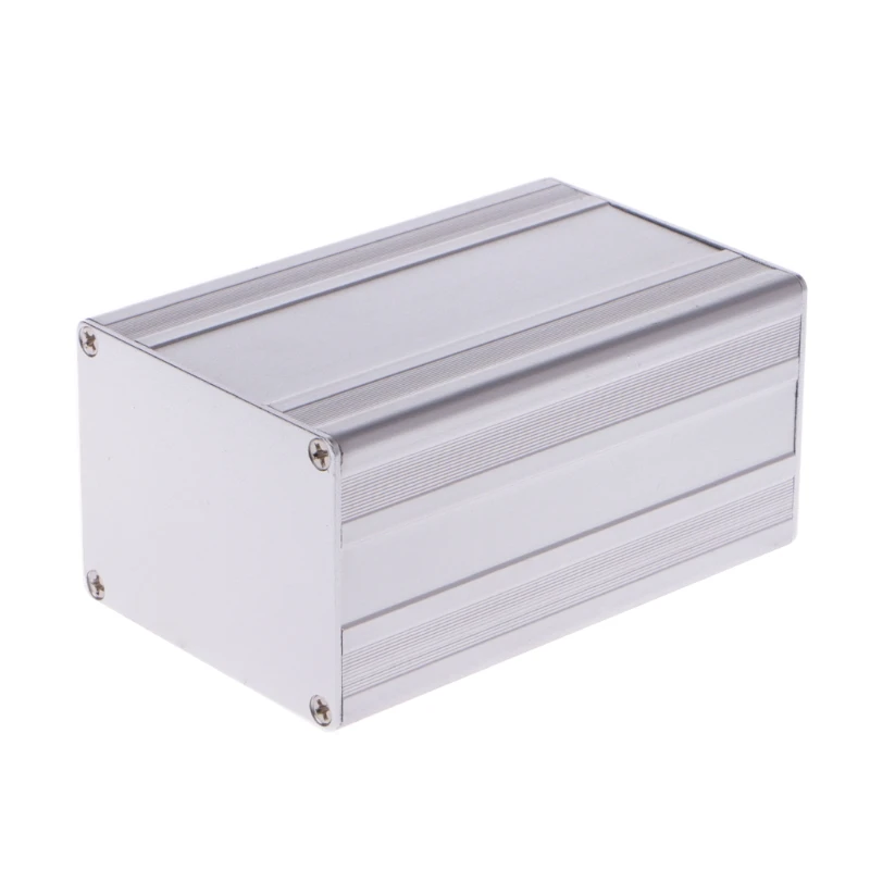 

100x65x50mm DIY Aluminum Enclosure Case Electronic Project PCB Instrument Box