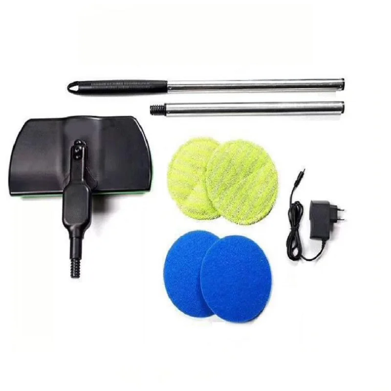 JOYLOVE 2pcs/set Wireless Electric Mopping Machine Mop Reusable Cleaning Rag Cordless Rechargeable 2 PADS | Дом и сад