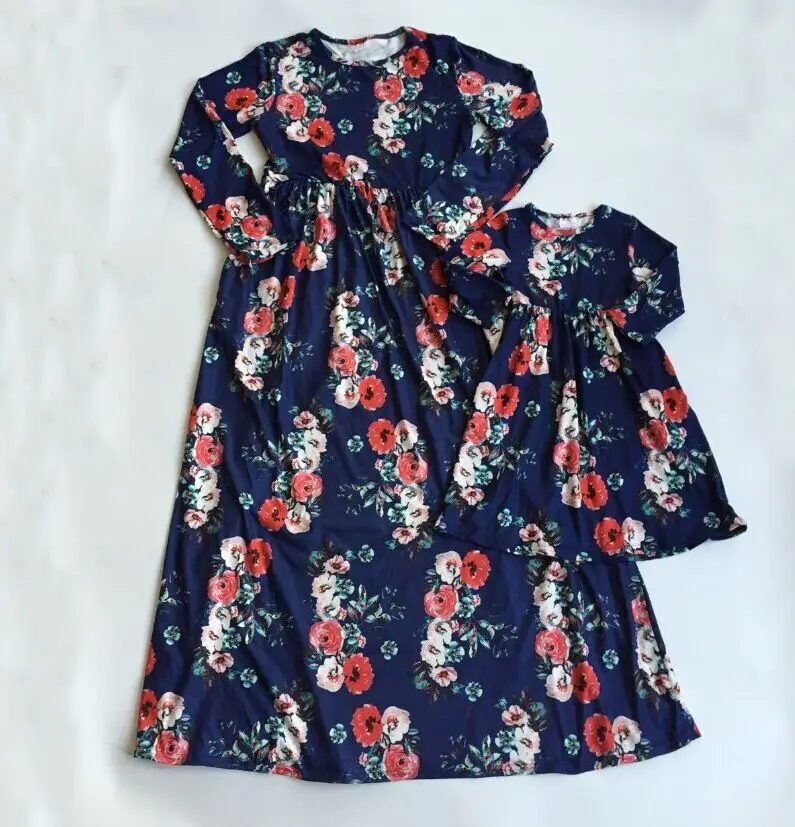 Новинка Осень-зима бутик детской одежды для маленьких девочек семейный образ mommy