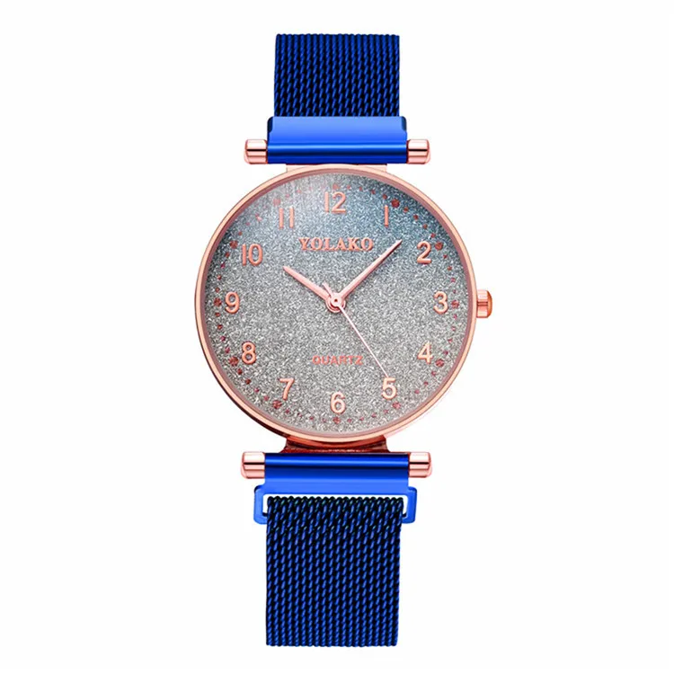Relojes Para Mujer женские часы брендовые Quarta топ класса люкс наручные сетка стальной