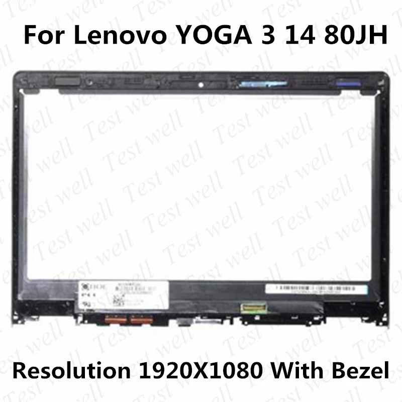 Дисплейный модуль для Lenovo Yoga 3 14 5DM0G74715 5D10G74846 8S5DM0G74717 5D10H35588 ЖК сенсорный экран