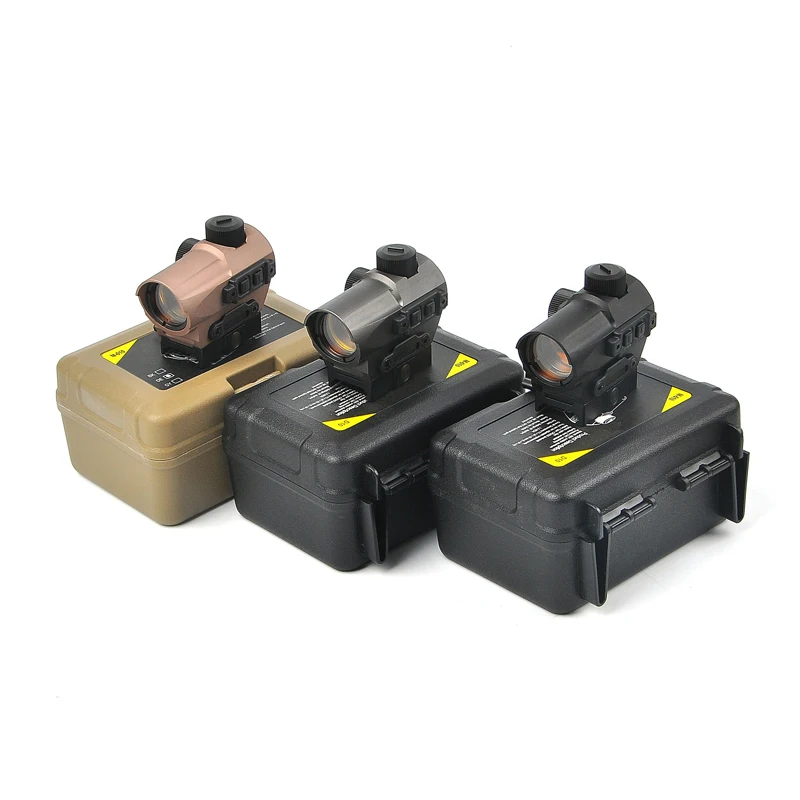 Outdoor Hunting D10 Red Dot Sight Scope Brightness Adjustable for Rifle with 20mm Riser Mount | Спорт и развлечения