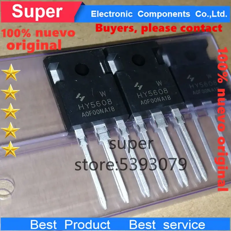 100% nuevo 5 шт./lote MOSFET HY5608W HY5608 HY5012W HY5012 HY3215W HY3215 247 транзистор оригина|Аксессуары для