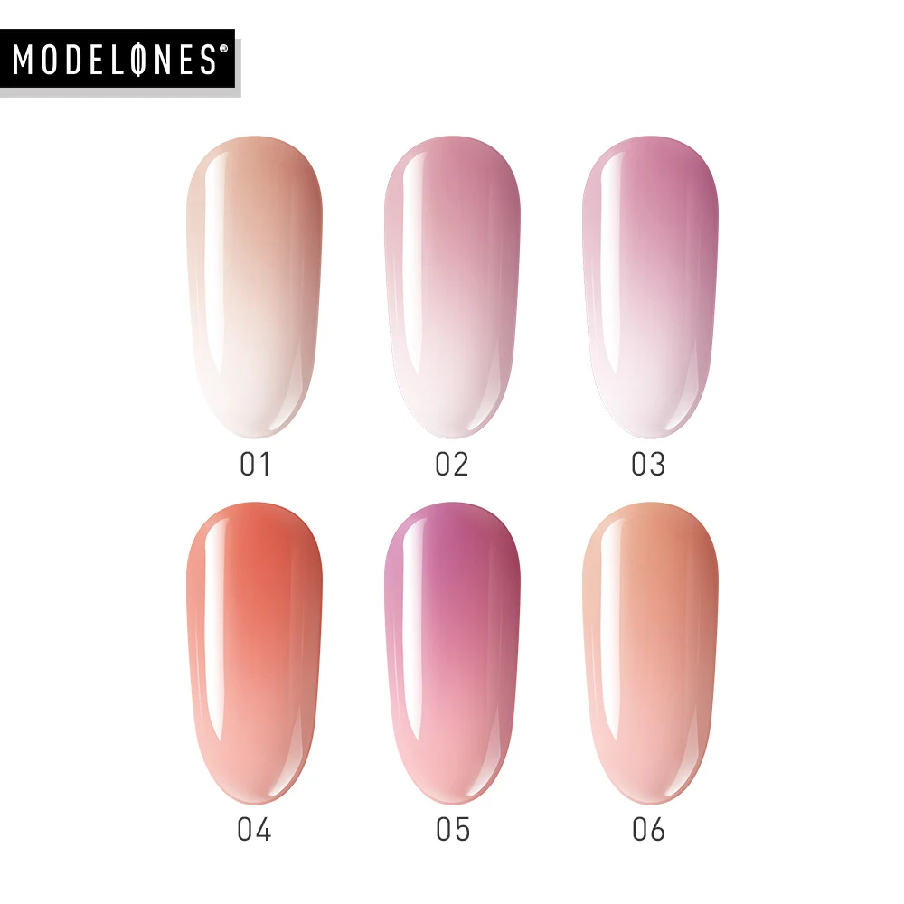 Modelones 1 шт прозрачный гель для защиты от УФ лучей строительный ногтей наращивание