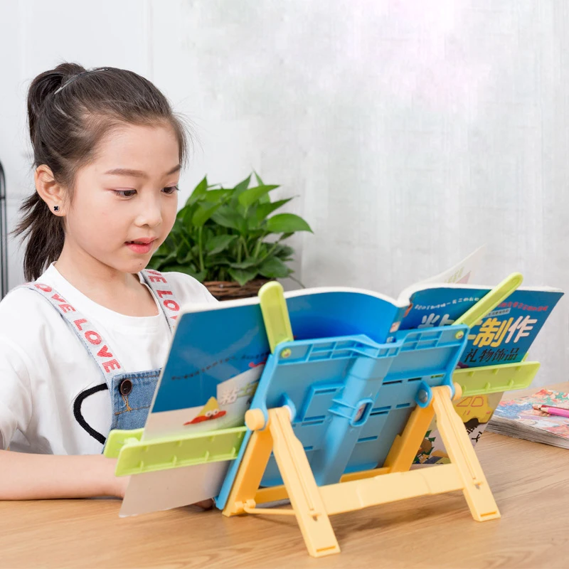 Портативная детская подставка для чтения полка книг и рецептов складной