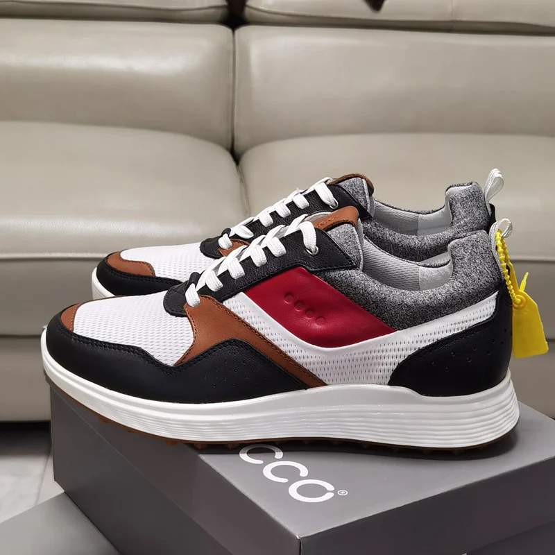 

2020 New Trend Golf Trainers for Men White Mens Golf Shoes Brand Designer Golf Trainers Men Comfortable Men Spikeless Golf Shoes