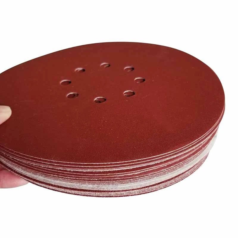

20 PCS 9-Inch 8-Hole Hook-And-Loop Sanding Discs Sander Paper for Drywall Sander (4 Pcs Each of 60 80 120 150 240 Grits)