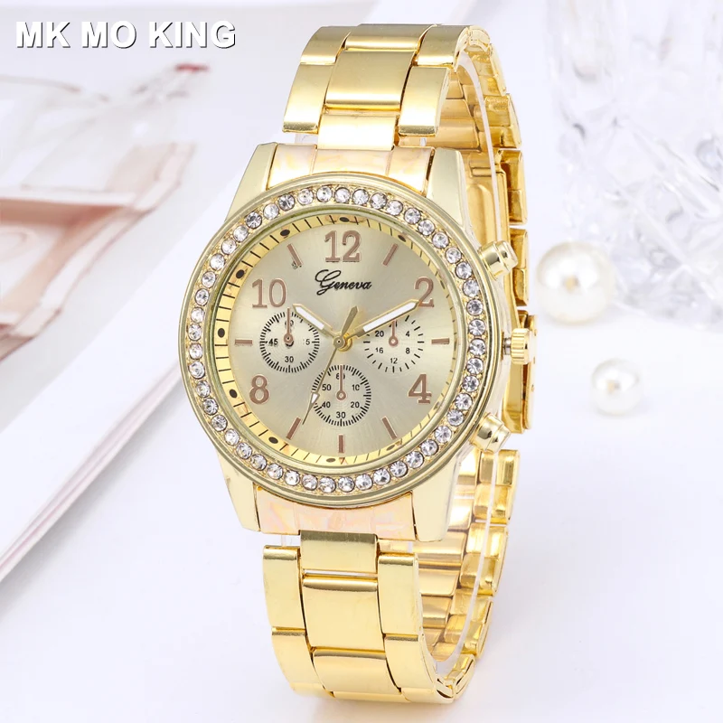 2019 классические роскошные стразы часы Для женщин модные женские Relogio Feminino Reloj Mujer