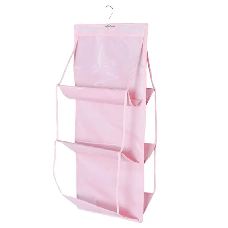 Складная висячая сумка с 6 карманами трехслойная полка мешок сумочка органайзер