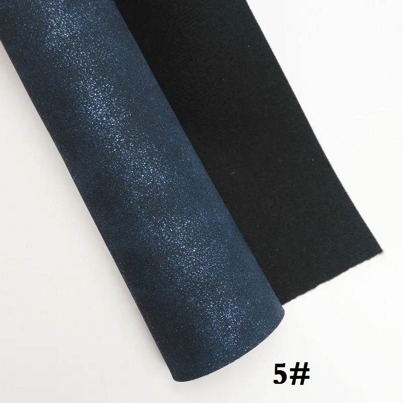5 Glitterwishcome 21X29 см A4 размер винил для бантов нубук кожа с блестками Fabirc искусственная кожа листы для бантов, GM301A - Цвет: 5