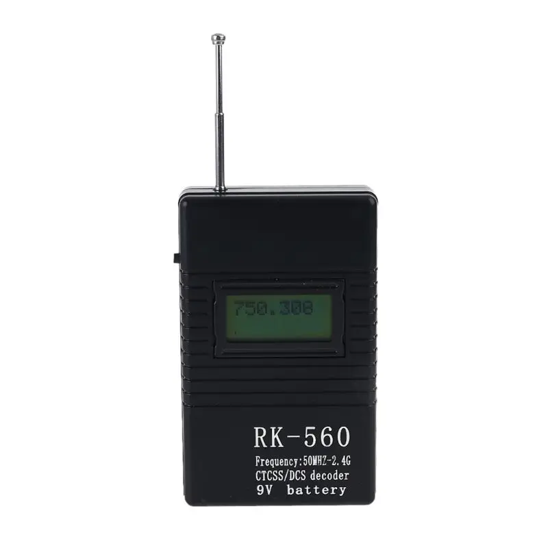 Портативный счетчик частоты RK560 50 2 4 ГГц с антенной|Запчасти и аксессуары для