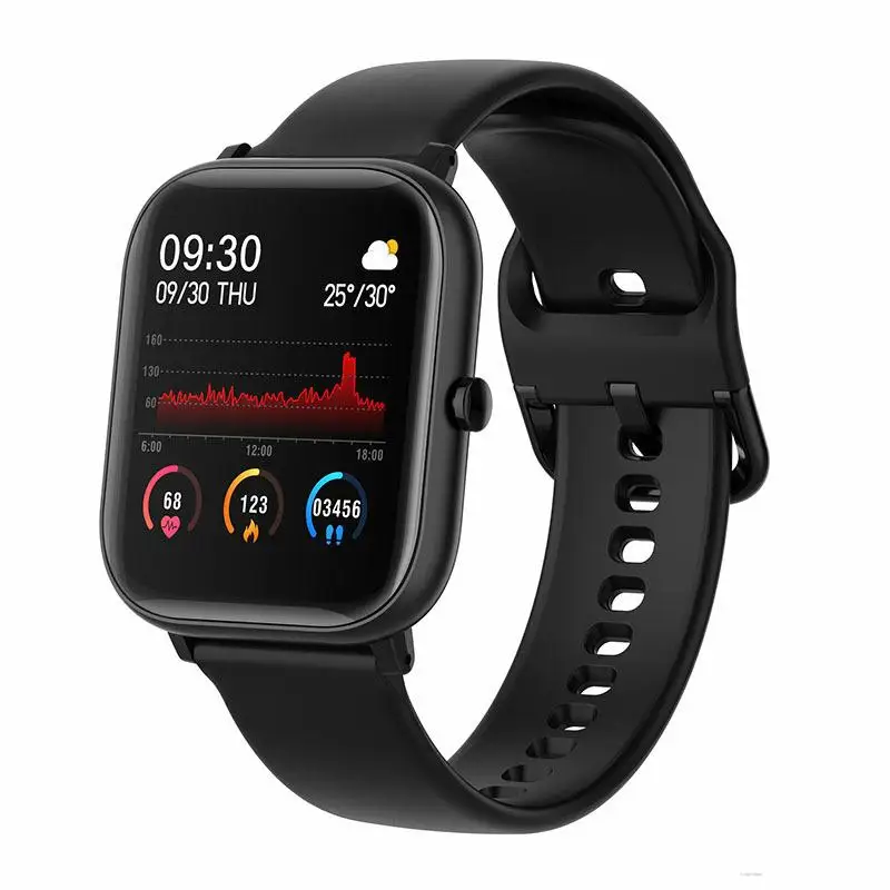 

The New P20 Smart Bracelet Full Touch Screen Heart Rate Sleep Detection Exercise Pedometer IP68 Bracelet