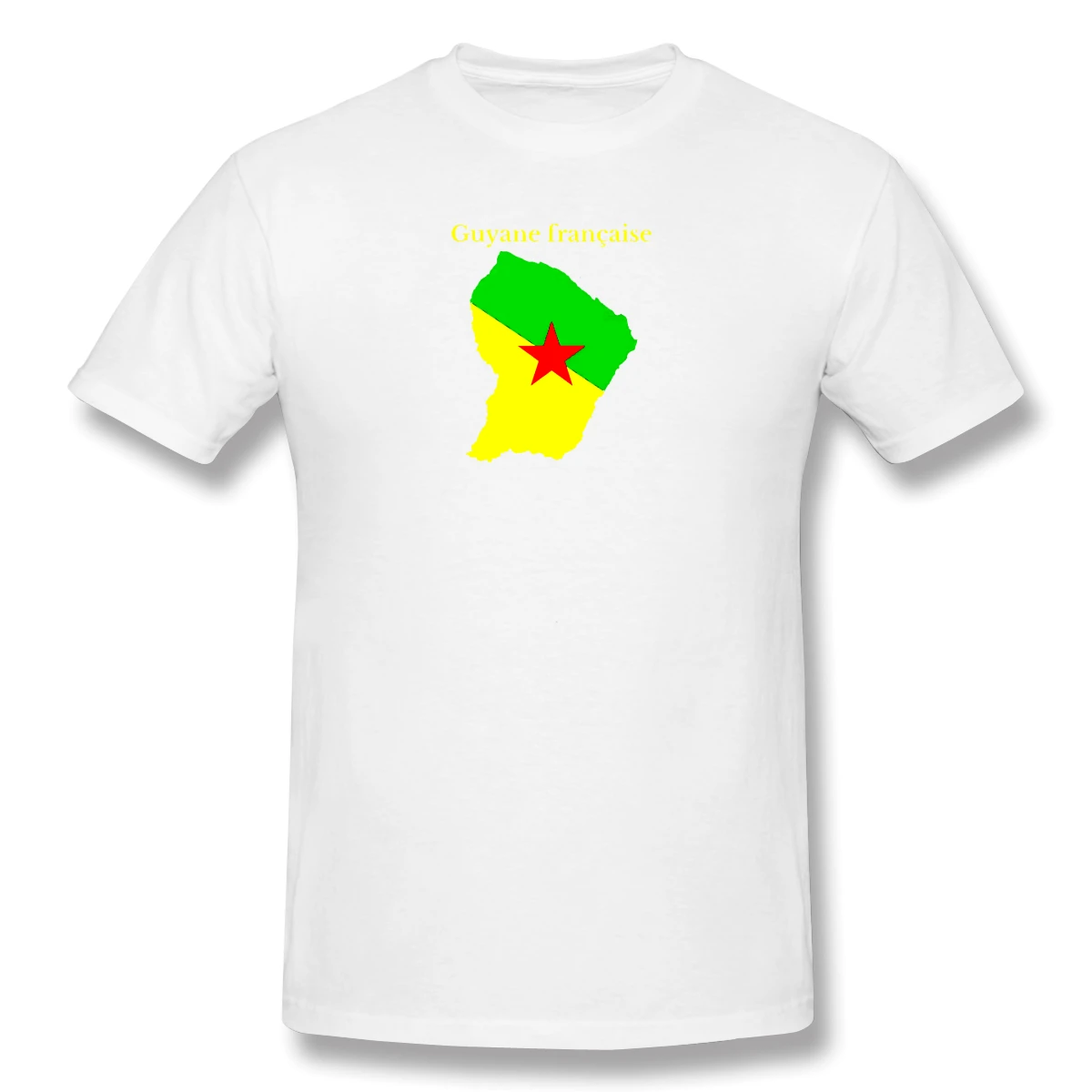 Мужская футболка с коротким рукавом забавная Футболка принтом карт флага