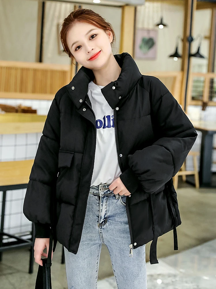 

Ay8010 2020 autumn winter new women fashion casual warm jacket female bisic coats Lady overcoat woman parka korean coats women