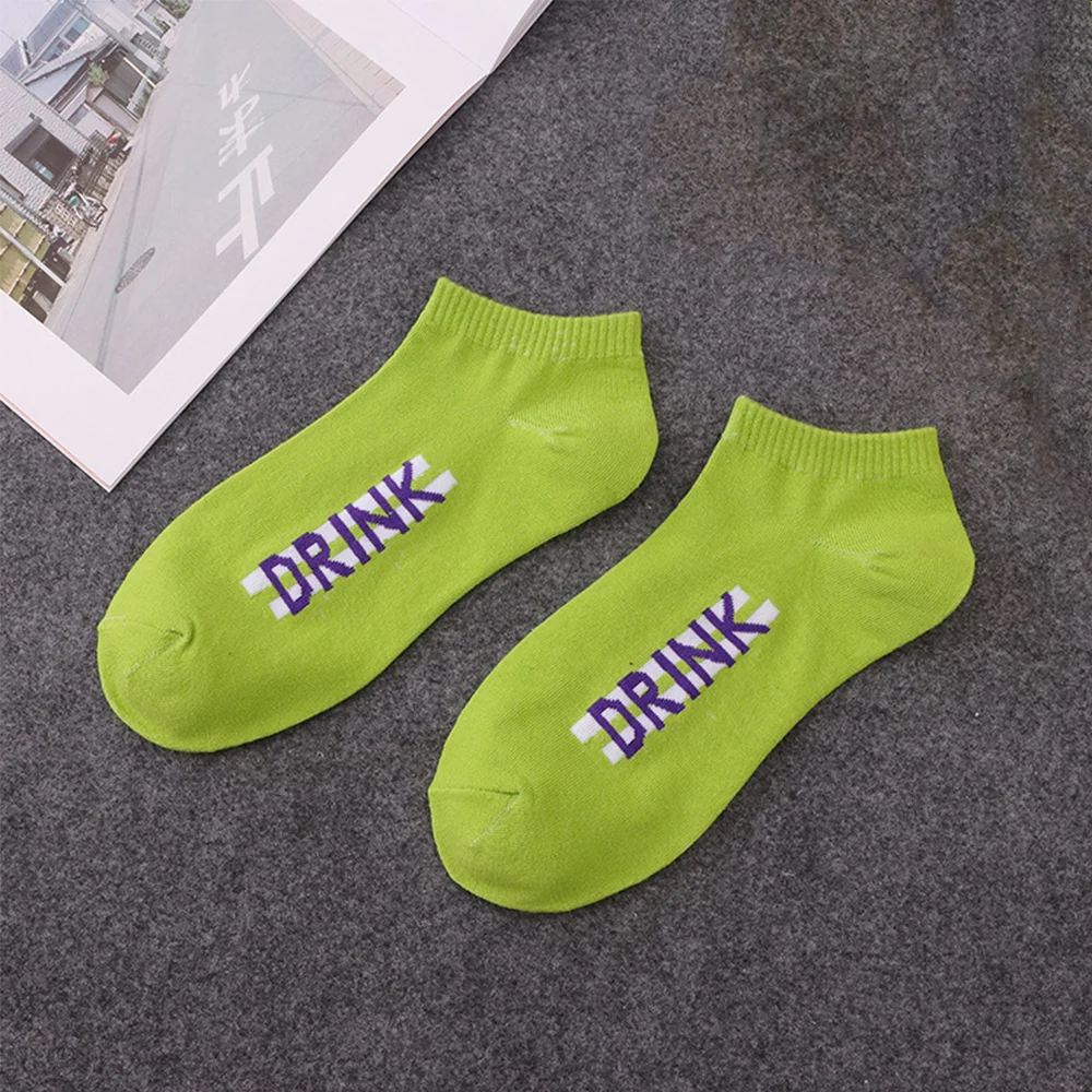 Носки в Корейском стиле модные уличные носки Харадзюку хип-хоп унисекс забавные