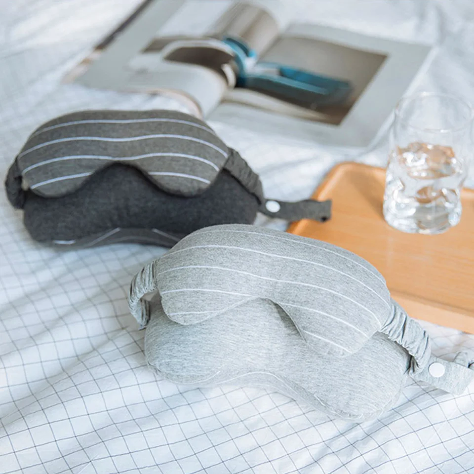 Многофункциональная подушка для шеи в деловом стиле u образная путешествий