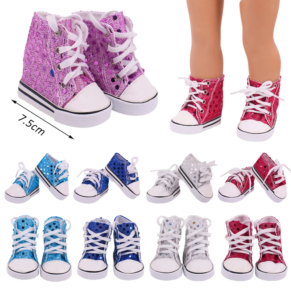 

Handmade High Quality Doll Clothes Accessories Shoes Fits 18 Inch American Doll and 43cm Baby Rebirth Doll Our Generation