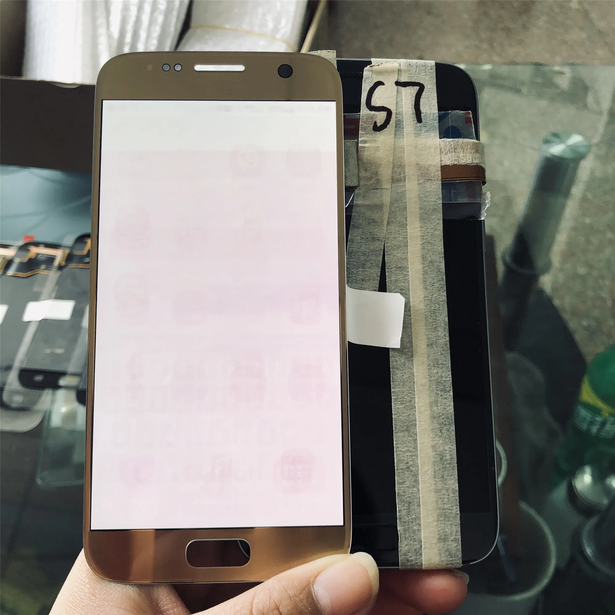 Оригинальный 5 1 ''Замена для Samsung Galaxy S7 G930 G930F G930FD SM-G930F ЖК-дисплей с сенсорным