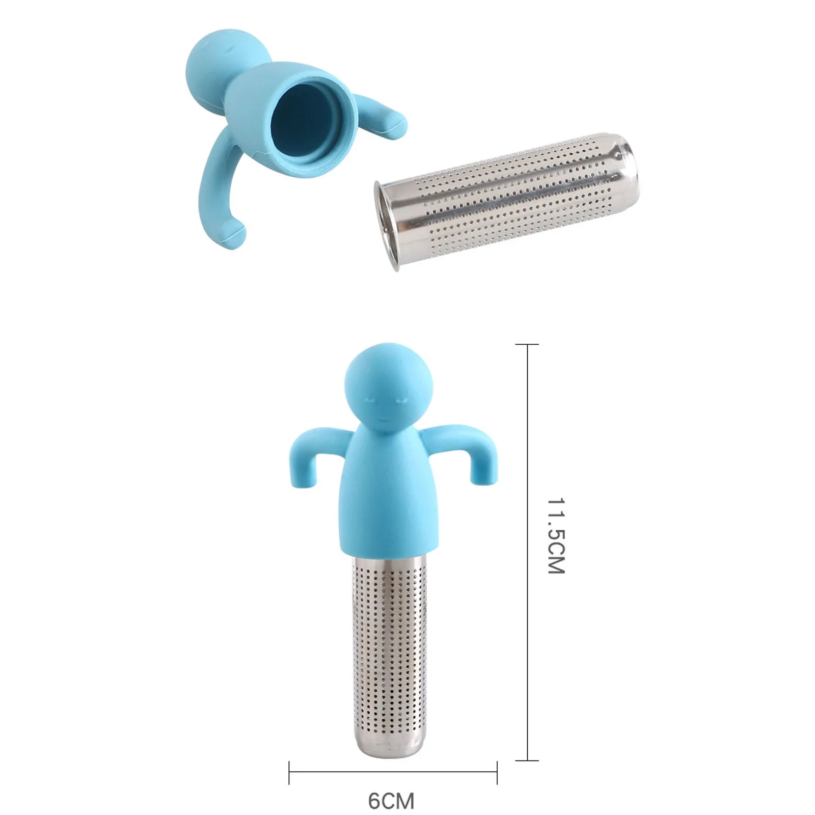 Фильтр для чая и кофе фильтр отдельного слива многоразовый силиконовый ситечко