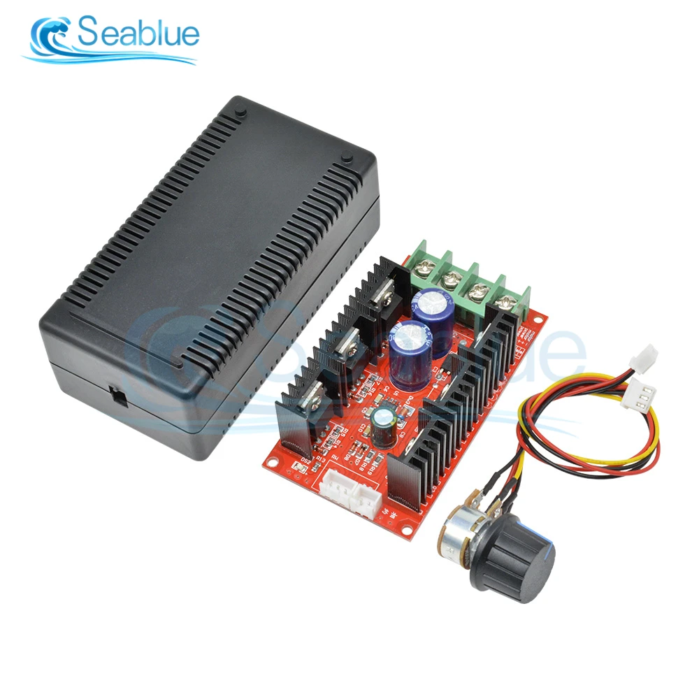 Контроллер скорости двигателя постоянного тока 2000 Вт 40А 12 В 24 ШИМ HHO RC