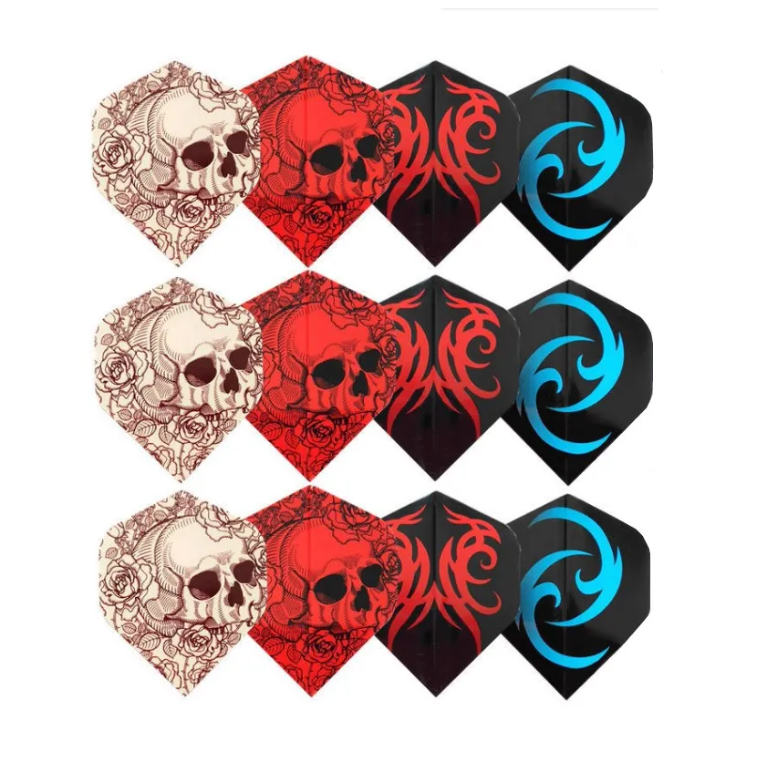 Горячая Распродажа 30 шт 2D крутая стандартная дротика для полетов Дротика s Flight