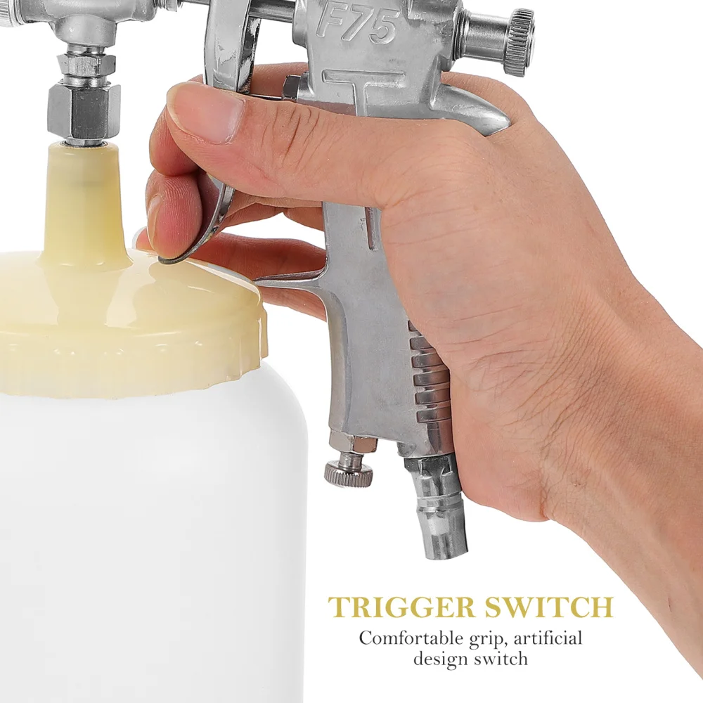 

1Pc Practical Painting Sprayer Portable Paint Sprayer Home Paint Sprayer White