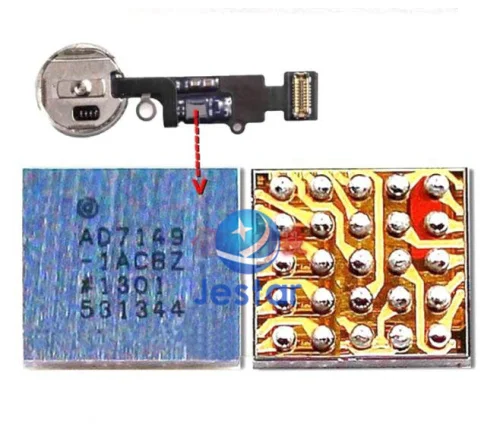 10 шт. AD7149 микросхема отпечатков пальцев U10 для iPhone 7 7P 8 8plus HTU1 D2 кабель|ic chip|chip ic |