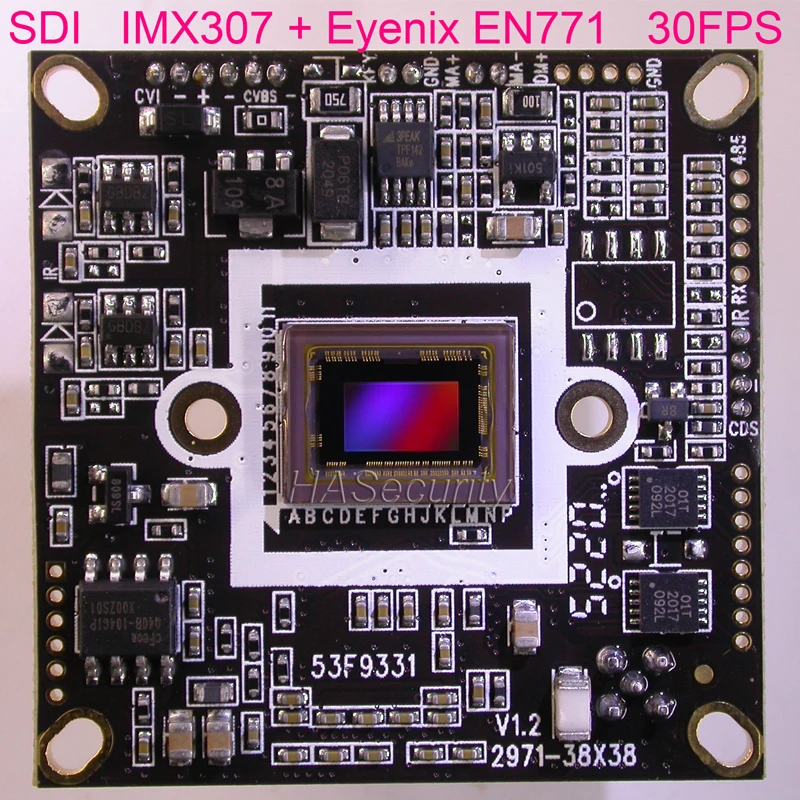 SDI HD-SDI 1080P @ 30FPS 1/2.8 "датчик STARVIS IMX307 CMOS + модуль платы камеры EyeNix EN771 моторизованный