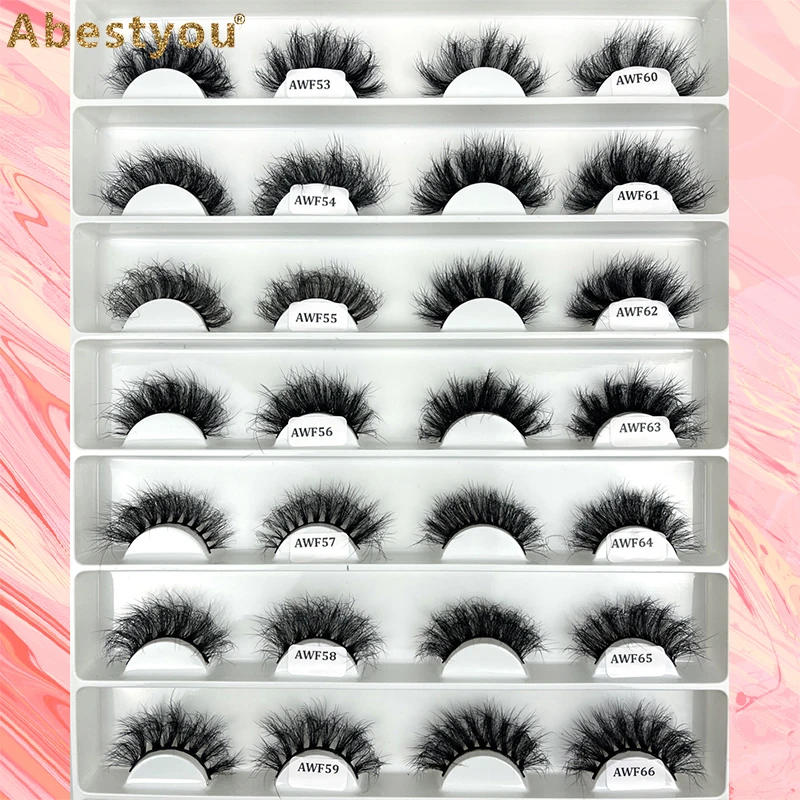 

Abestyou Cosmetics 8d норковые ресницы новые стили короткие пушистые грязные ресницы 18-20 мм Оптовая Продажа ресниц макияж