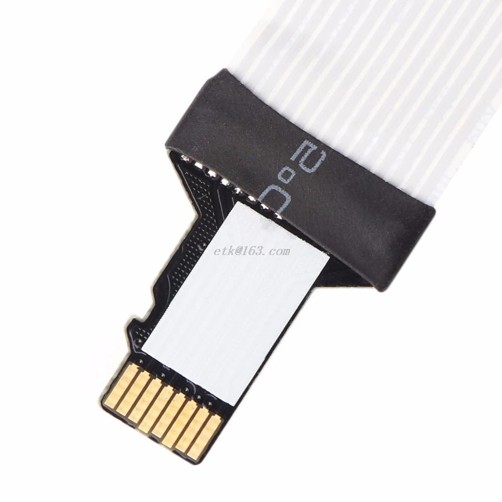 TF Micro SD для SDHC SDXC гибкий удлинитель Кабель-адаптер автомобиля GPS TV - L059 Новый