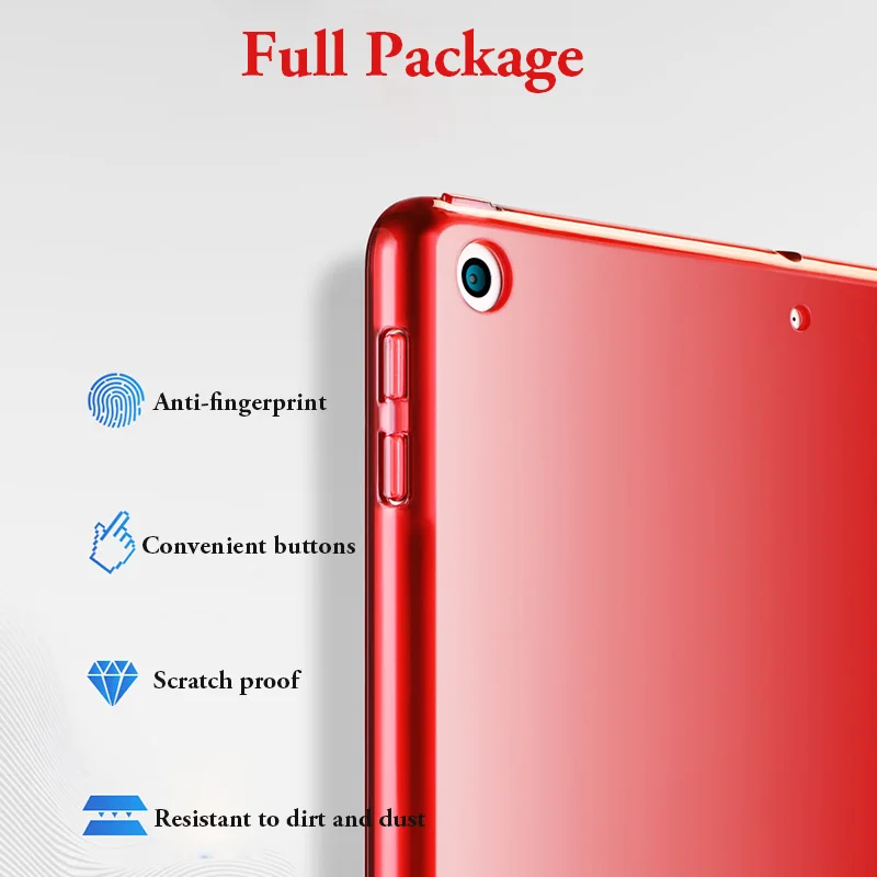 Ультратонкий флип чехол с подставкой и магнитом для ПК Чехол Ipad Pro 12 9 2015 2017 2018 2020