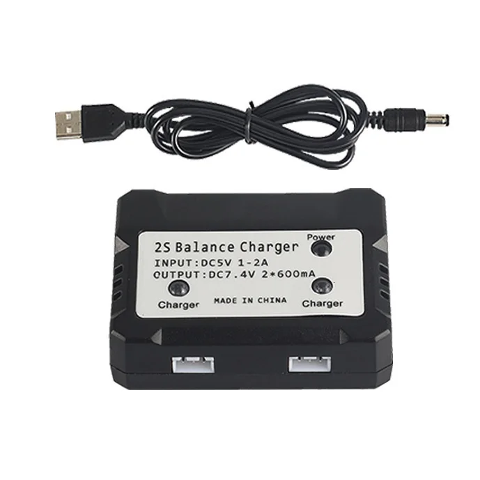 7,4 V 300mAh Li-Po батарея для WLtoys F959 A600 A700 A800 A430 RC вертолеты запасные части 2,22 WH 7,4 v батарея для XK DHC-2 A600 - Цвет: Тёмно-синий