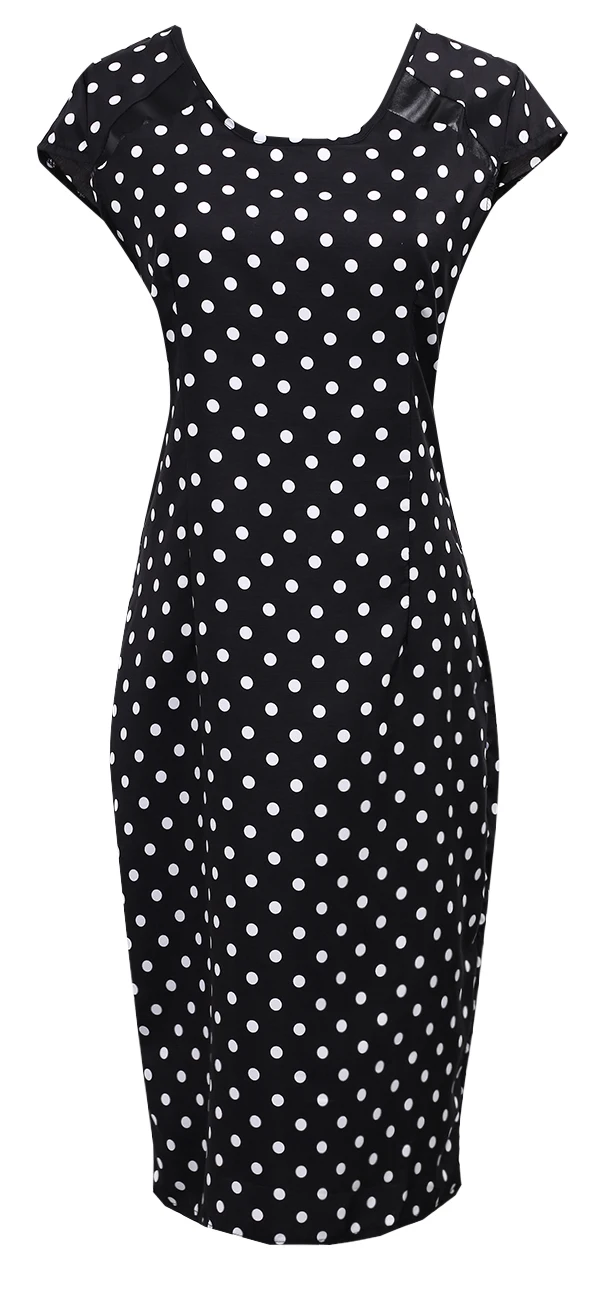 Женское мини-платье-карандаш облегающее вечернее платье черного цвета с