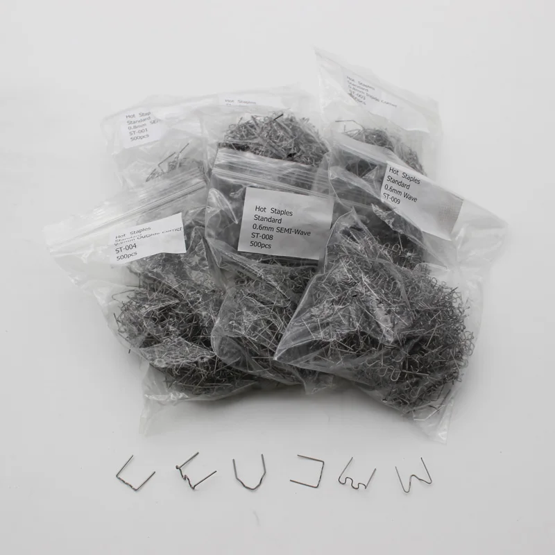 

50/500pcs Plastic Welding Hot Staples For Car Bumper Repair Soldering