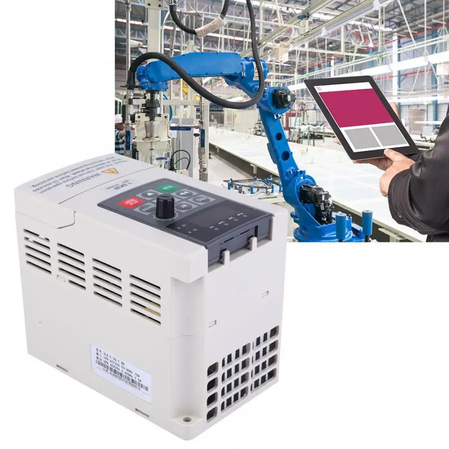 1.5KW частотно регулируемым приводом инвертор одиночной 3 фазы 220 В регулируемый