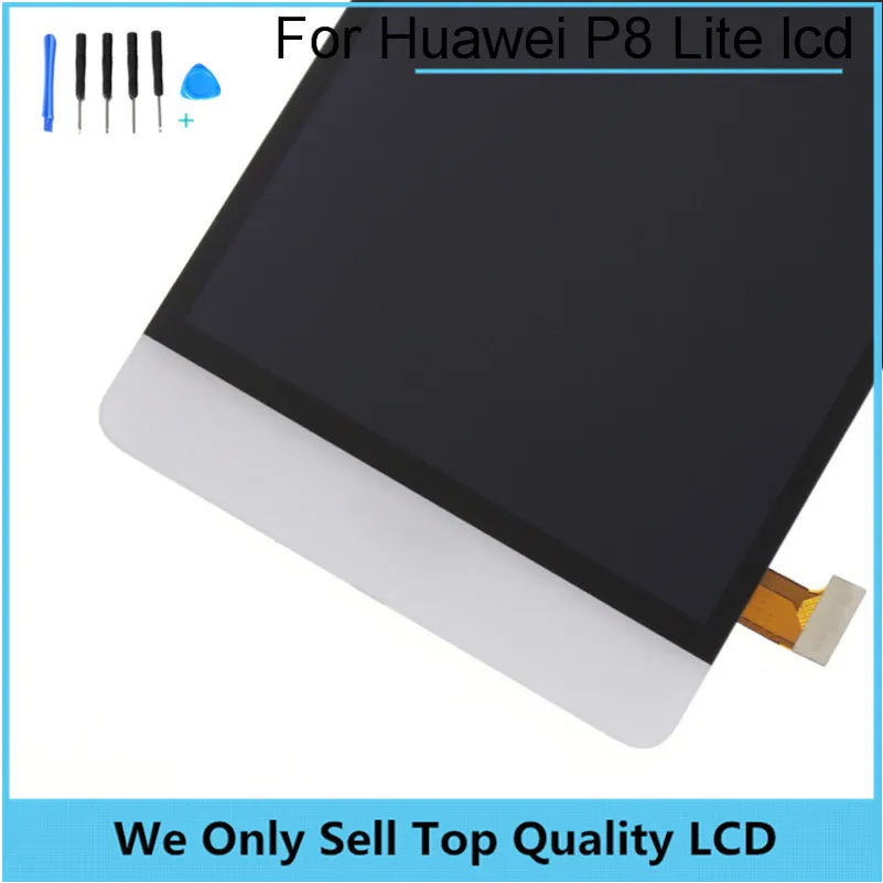 Для Huawei Ascend P8 Lite полный ЖК-дисплей сенсорная панель экран дигитайзер стекло в
