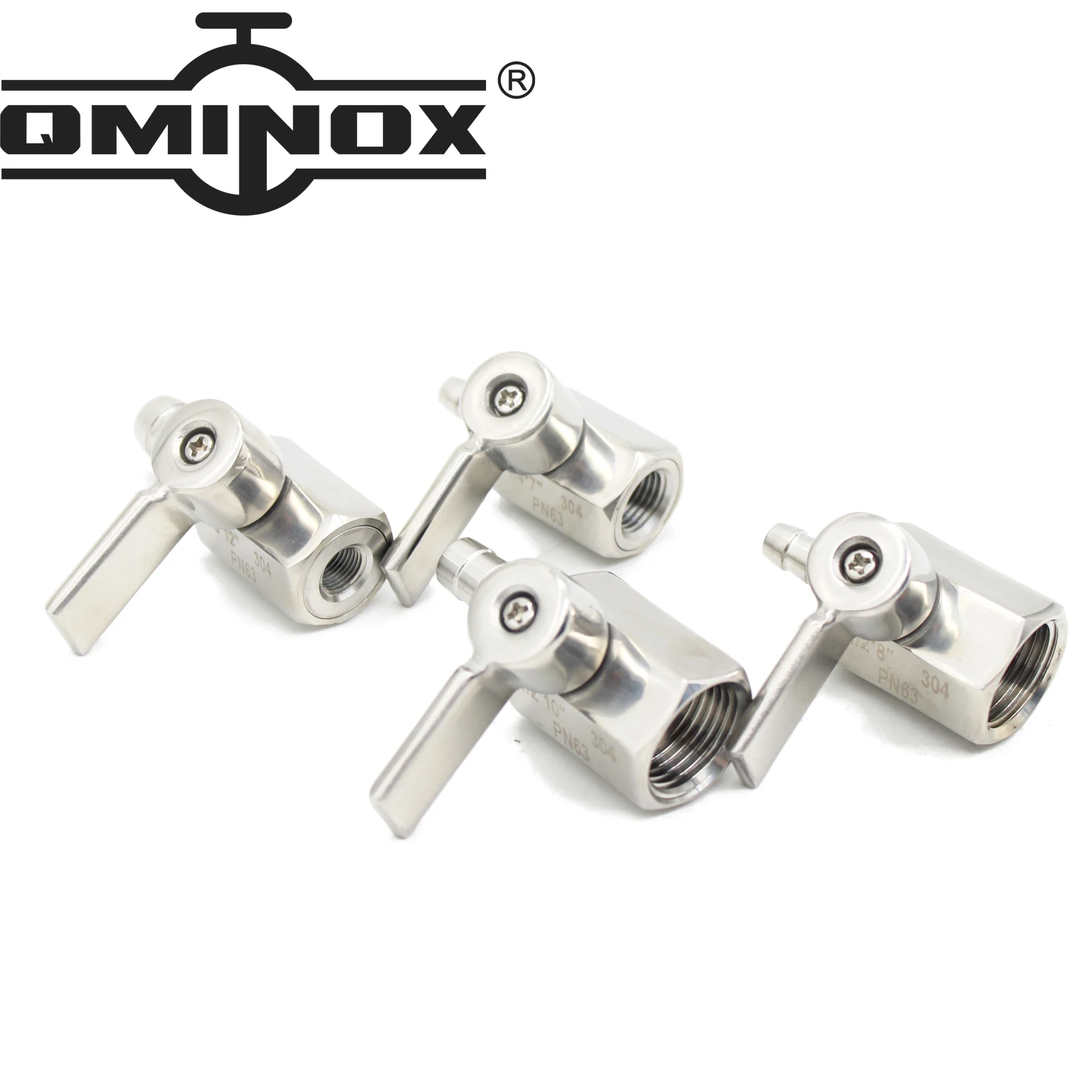 Шаровой кран с внутренней резьбой BSP хвостовик 7-12 мм 1/8 дюйма 1/4 1/2 для домашнего